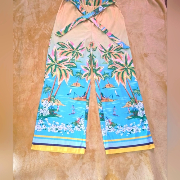 🏝✏️Tropical Island Pants - Picture 1 of 4